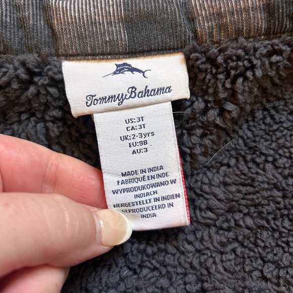 Tommy Bahama Toddler Gray Plaid Button Up Jacket Size 3T - Picture 9 of 10